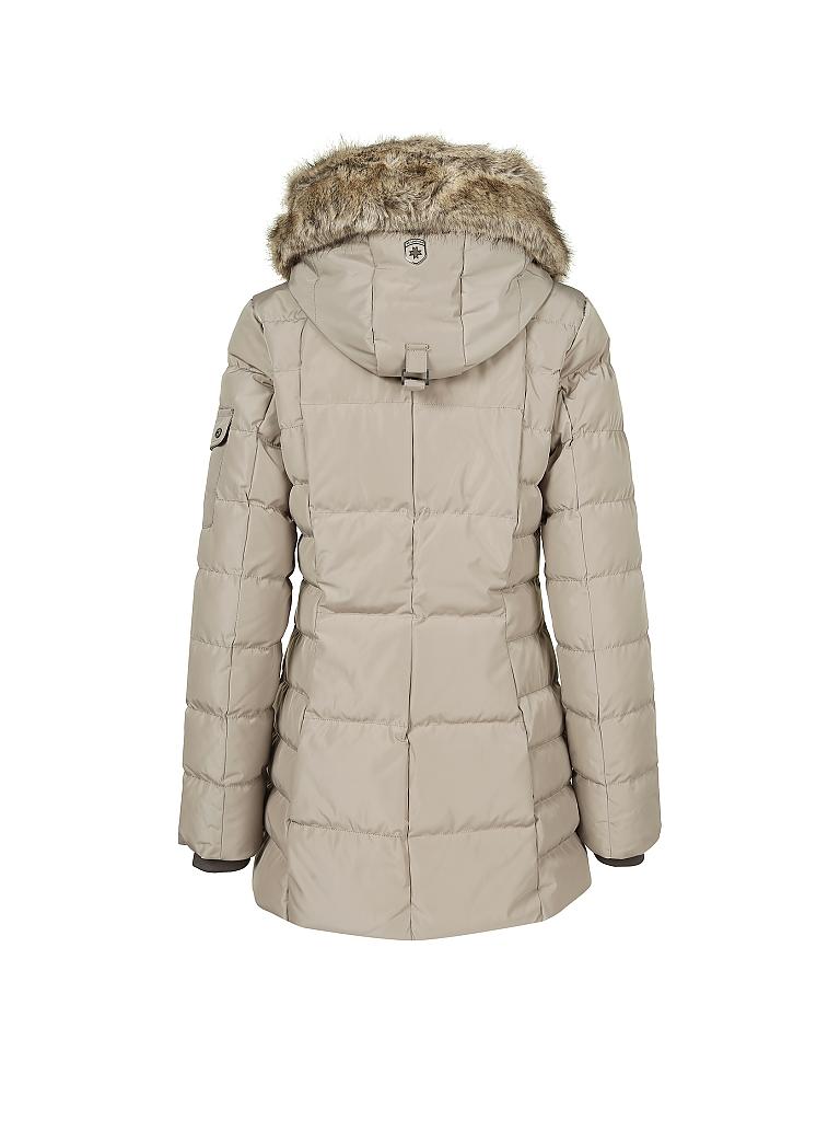 XL Winter Jacke mit Kapuze deals Wellenstein creme beige